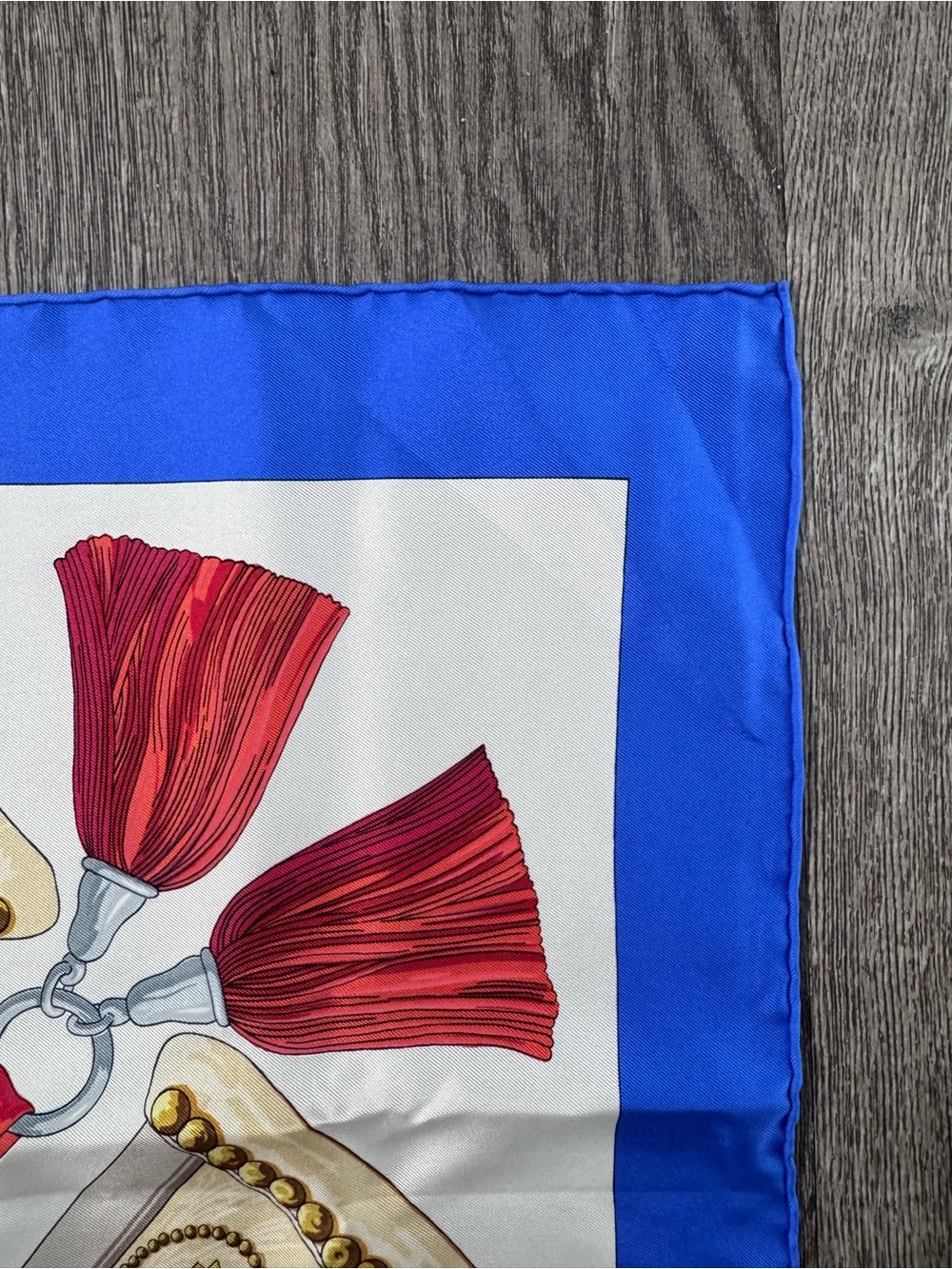 Hermes Aux Champs Carre Silk Scarf - Picture 4 of 8